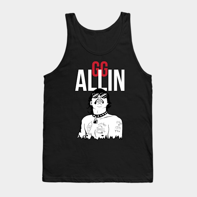 gg allin Tank Top by Ripaldo Bawean